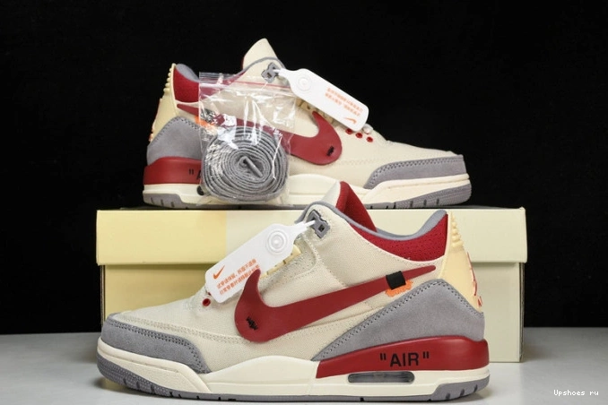 x 3 Jordan OFF-WHITE DH7139-100 Air 0801